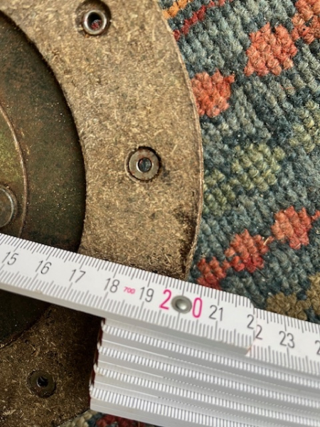 Kupplungsscheibe Mitnehmerscheibe GT124 RS09 T157 original DDR Bestand